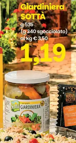 Prix Quality Giardiniera SOTTÀ offerta