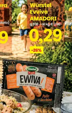 Prix Quality Würstel Evviva AMADORI offerta
