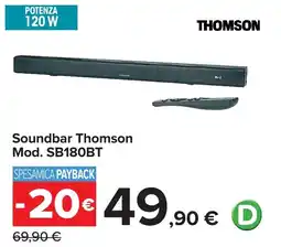 Carrefour Soundbar Thomson Mod. SB180BT offerta