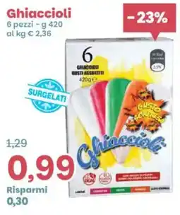 Prix Quality Ghiaccioli offerta