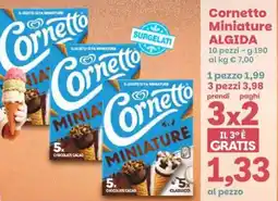 Prix Quality Cornetto Miniature ALGIDA offerta