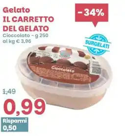 Prix Quality Gelato il carretto del gelato cioccolato offerta