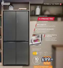 Unieuro HOOVER FRIGORIFERO H-FRIDGE 700 HHCR3818ENPL offerta