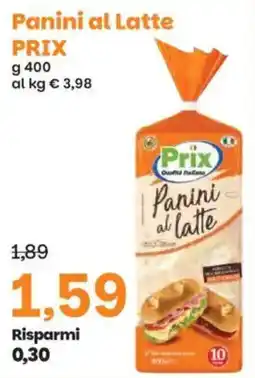 Prix Quality Panini al Latte PRIX offerta