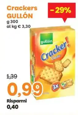 Prix Quality Crackers GULLÓN offerta