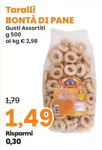 Prix Quality Taralli BONTÀ DI PANE offerta