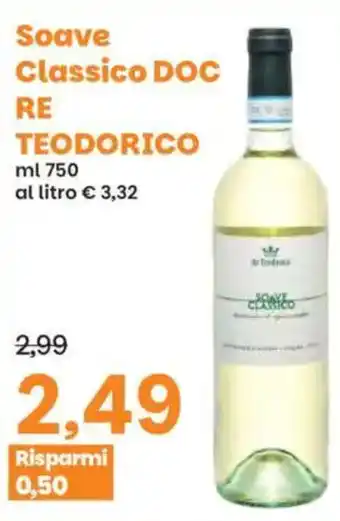 Prix Quality Soave Classico DOC RE TEODORICO offerta