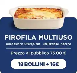 Esselunga Pirofila multiuso offerta