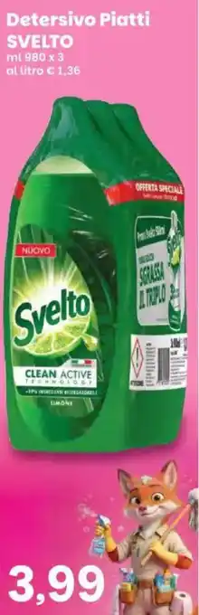 Prix Quality Detersivo Piatti SVELTO offerta