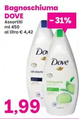 Prix Quality Bagnoschiuma DOVE offerta