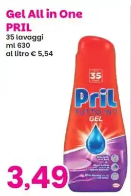 Prix Quality Gel All in One PRIL offerta