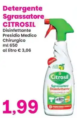 Prix Quality Detergente Sgrassatore CITROSIL offerta