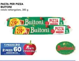 Esselunga Pasta per pizza BUITONI offerta