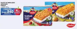 Esselunga Filetti di merluzzo gratinati FINDUS offerta