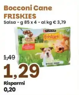 Prix Quality Bocconi Cane FRISKIES offerta