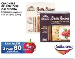 Esselunga Crackers bellebuone GALBUSERA offerta