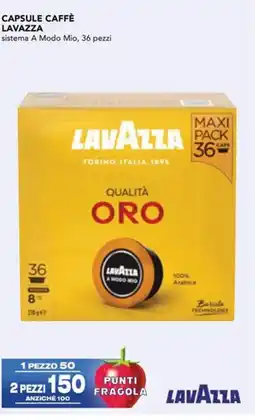 Esselunga Capsule caffè LAVAZZA offerta