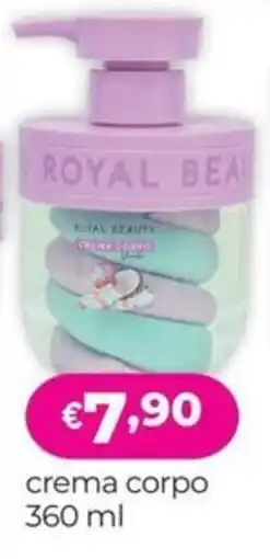 La Saponeria ROYAL BEAUTY crema corpo offerta