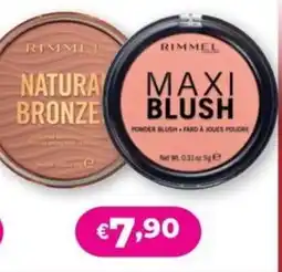 La Saponeria Rimmel natura bronze, maxi blush offerta