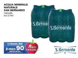 Esselunga Acqua minerale naturale SAN BERNARDO offerta