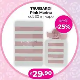La Saponeria TRUSSARDI Pink Marina edt offerta