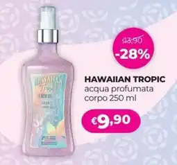 La Saponeria HAWAIIAN TROPIC acqua profumata offerta