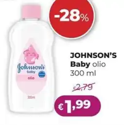 La Saponeria JOHNSON'S Baby olio offerta