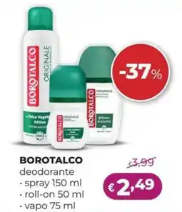 La Saponeria BOROTALCO deodorante offerta