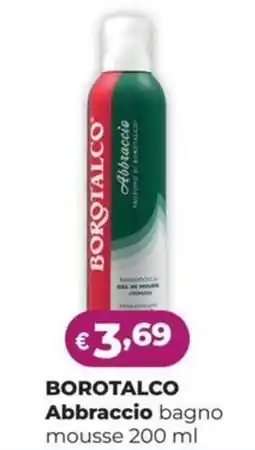 La Saponeria BOROTALCO Abbraccio bagno mousse offerta