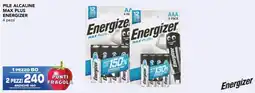 Esselunga Pile alcaline max plus ENERGIZER offerta
