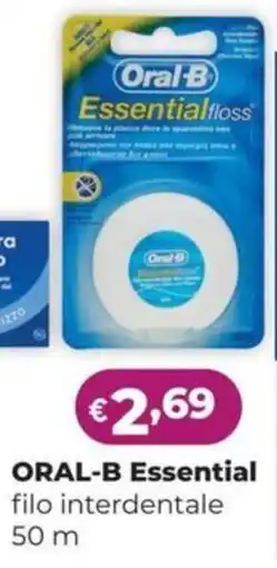 La Saponeria ORAL-B Essential filo interdentale 50 m offerta