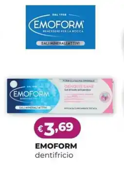 La Saponeria EMOFORM dentifricio offerta