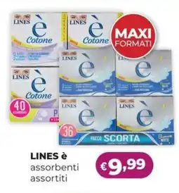 La Saponeria LINES è assorbenti offerta