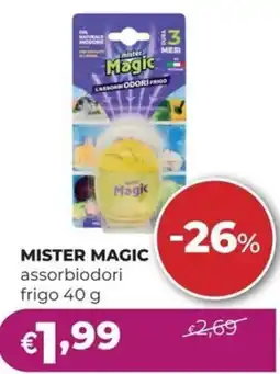 La Saponeria MISTER MAGIC assorbiodori frigo offerta