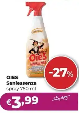 La Saponeria OIES Saniessenza spray offerta