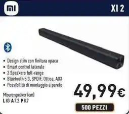 Unieuro Xiaomi XI 2 offerta