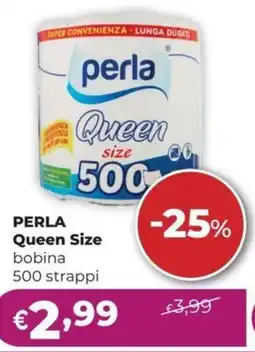 La Saponeria PERLA Queen Size bobina 500 strappi offerta