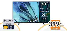 Unieuro SONY SMART TV 4K LED K43S35B offerta