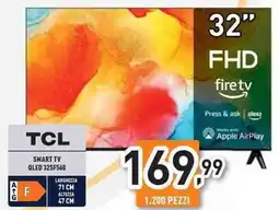 Unieuro TCL SMART TV QLED 32SF560 offerta