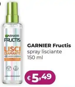 La Saponeria GARNIER Fructis spray lisciante offerta