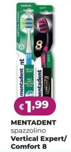 La Saponeria MENTADENT spazzolino Vertical Expert/ Comfort 8 offerta