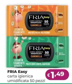 La Saponeria FRIA Easy carta igienica umidificata 50 pezzi offerta