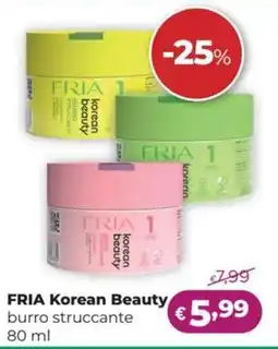 La Saponeria FRIA Korean Beauty burro struccante offerta