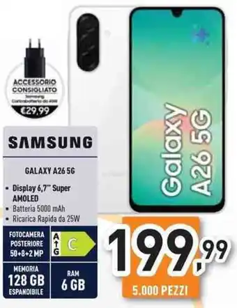 SAMSUNG GALAXY A26 5G