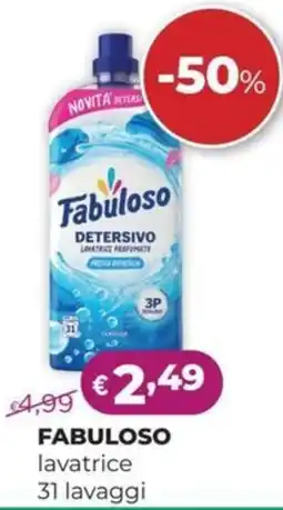 La Saponeria FABULOSO lavatrice offerta