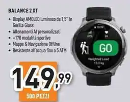 Unieuro Amazfit balance 2XT offerta