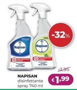 La Saponeria NAPISAN disinfettante spray offerta