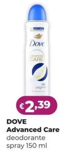 La Saponeria DOVE Advanced Care deodorante spray offerta