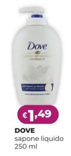 La Saponeria DOVE sapone liquido offerta