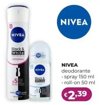 La Saponeria NIVEA deodorante offerta